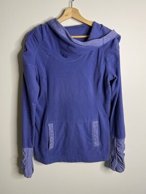 Lululemon Vintage Apres Run Pullover Persian Purple 12 Hoodie